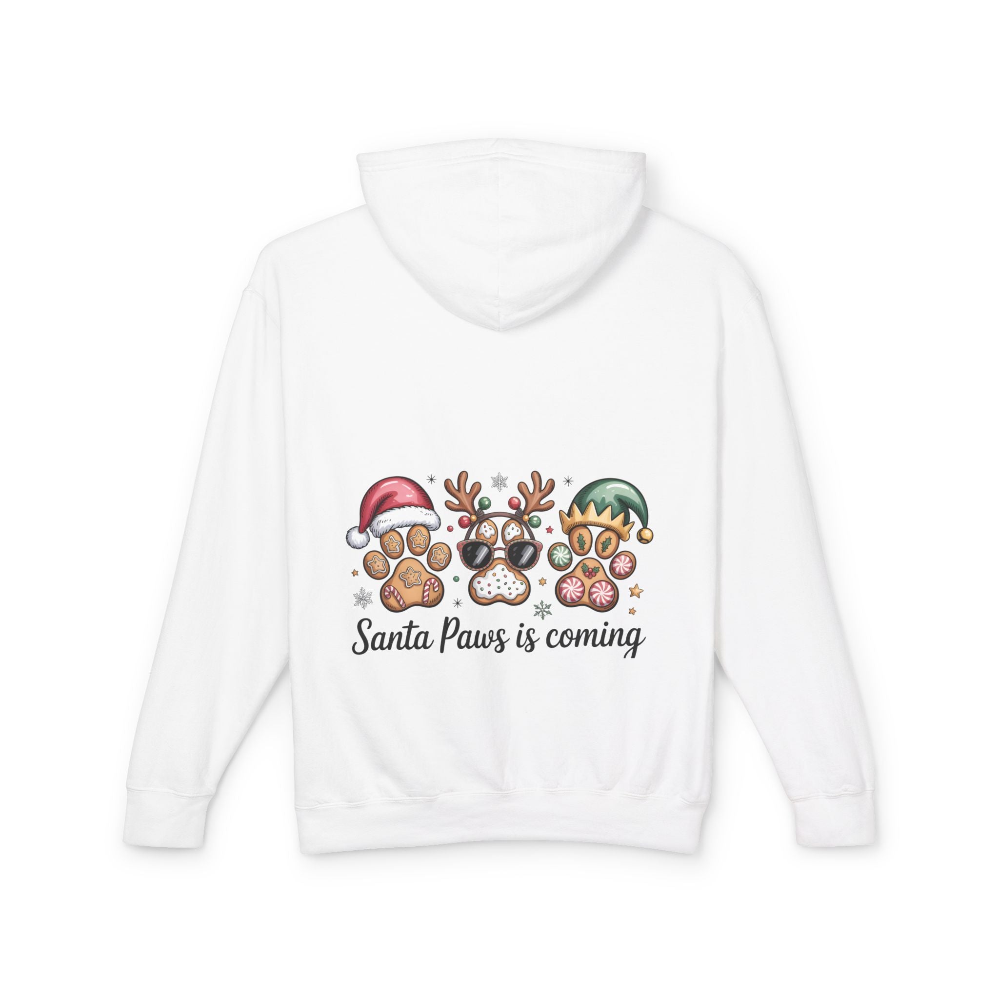 Santa Paws Is Coming Hoodie