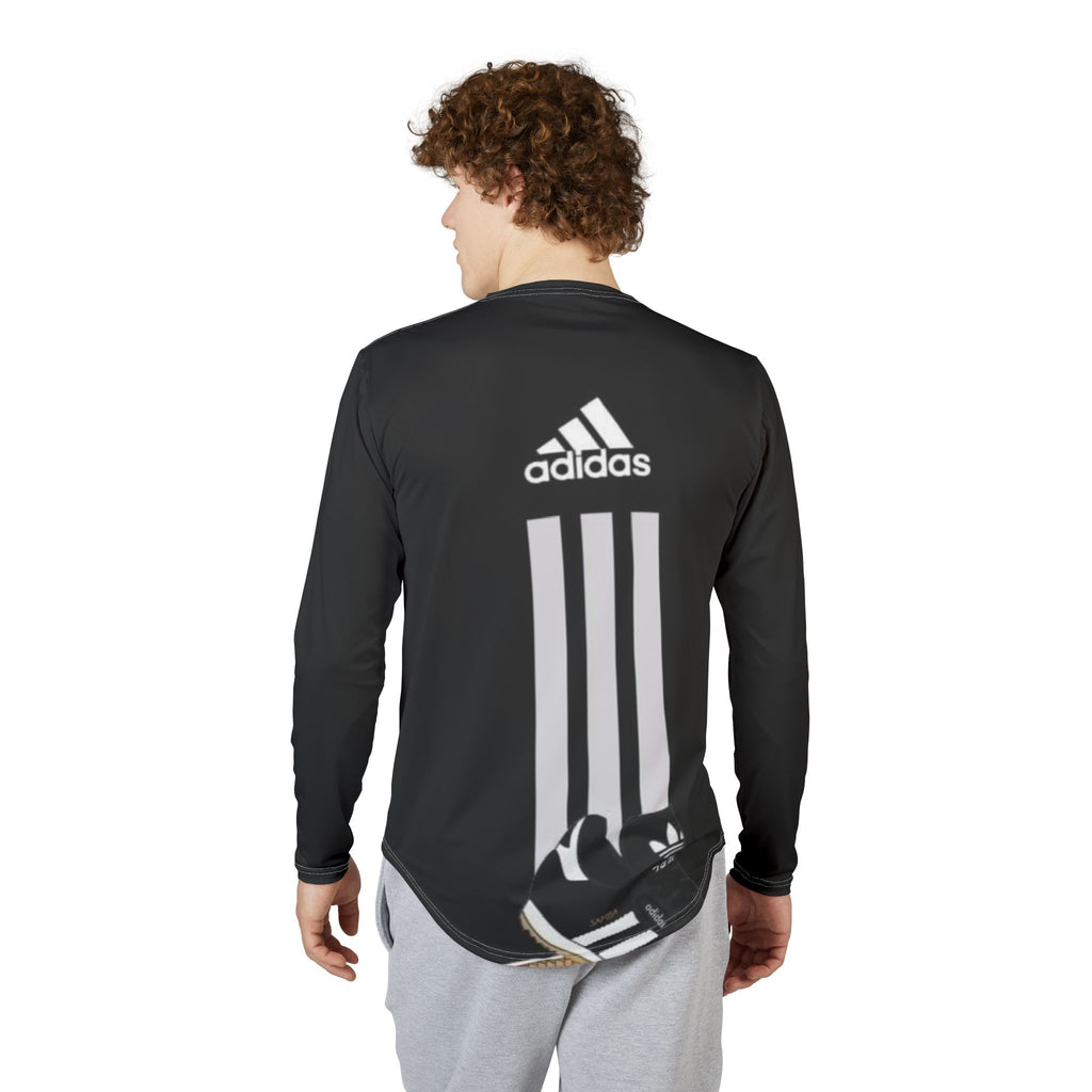 Adidas Three-Stripe Long Sleeve UV Shirt