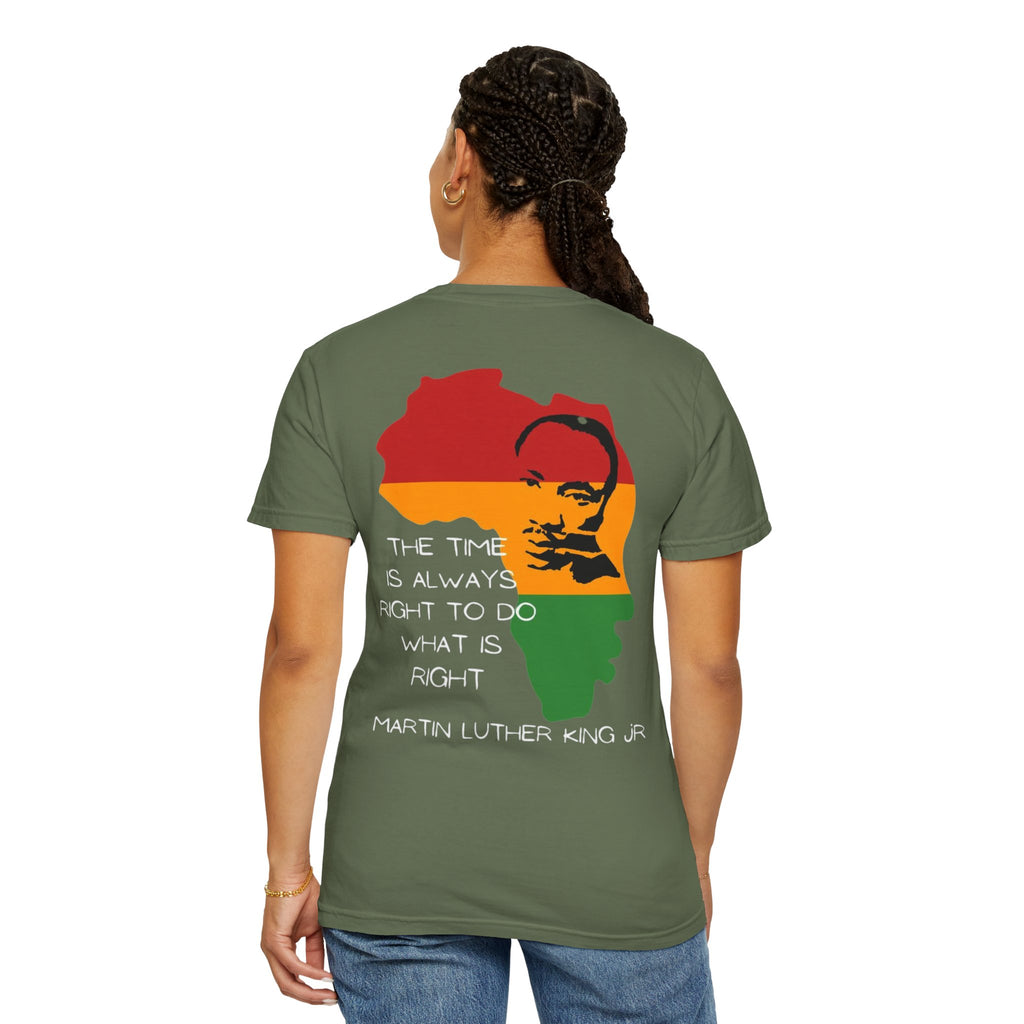 Africa Pride T-Shirt — Retro Rasta Map Design