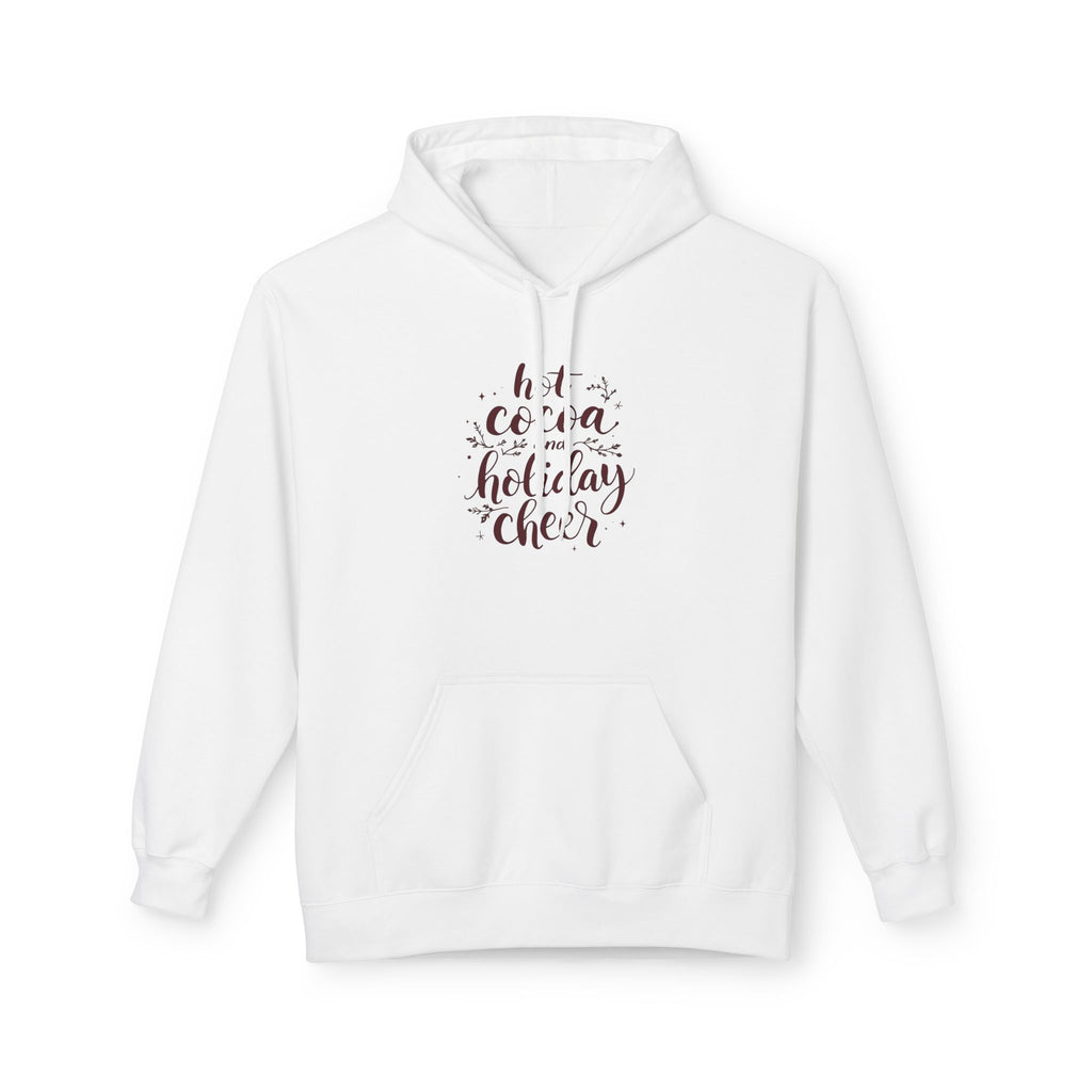 Hot Cocoa and Holiday Cheer Hoodie — Cozy Christmas Sweatshirt
