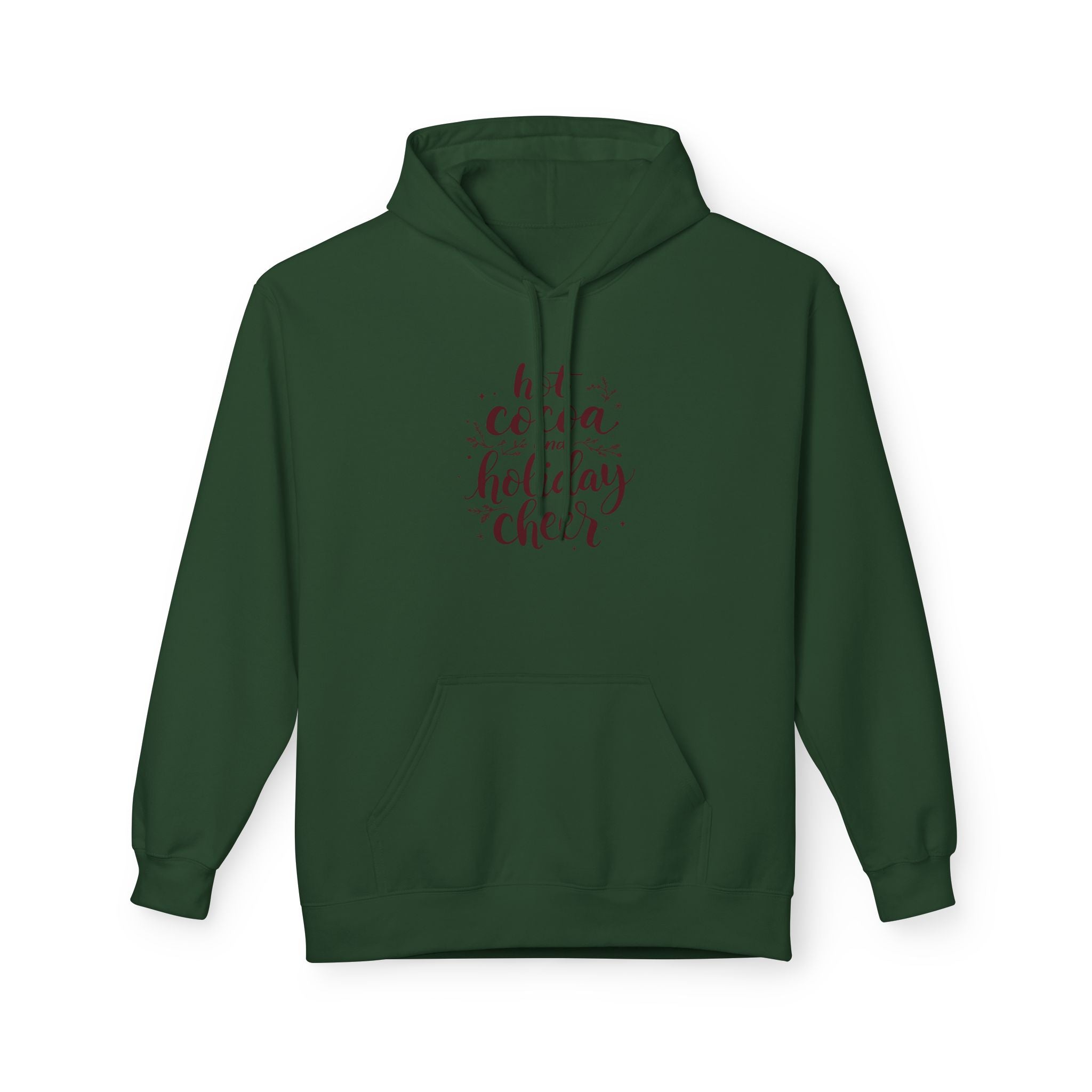 Hot Cocoa and Holiday Cheer Hoodie — Cozy Christmas Sweatshirt