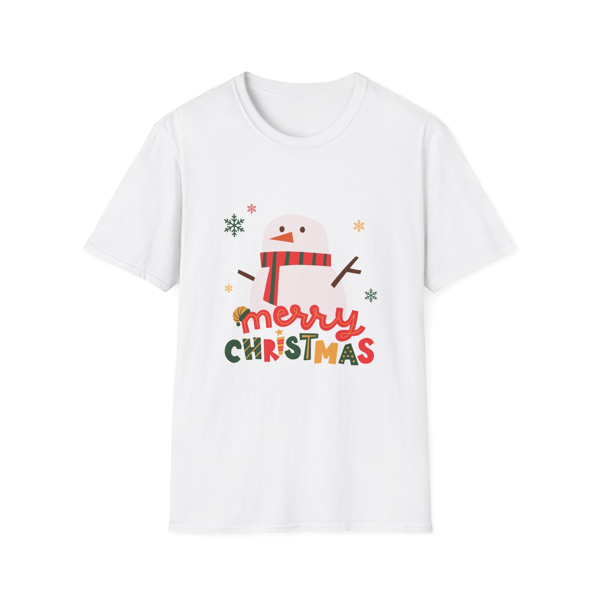 Christmas Snowman T-Shirt — Merry Christmas Holiday Tee