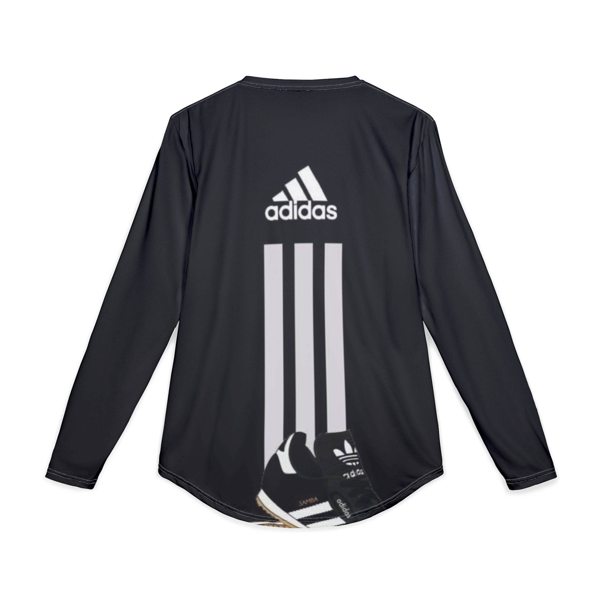 Adidas Three-Stripe Long Sleeve UV Shirt