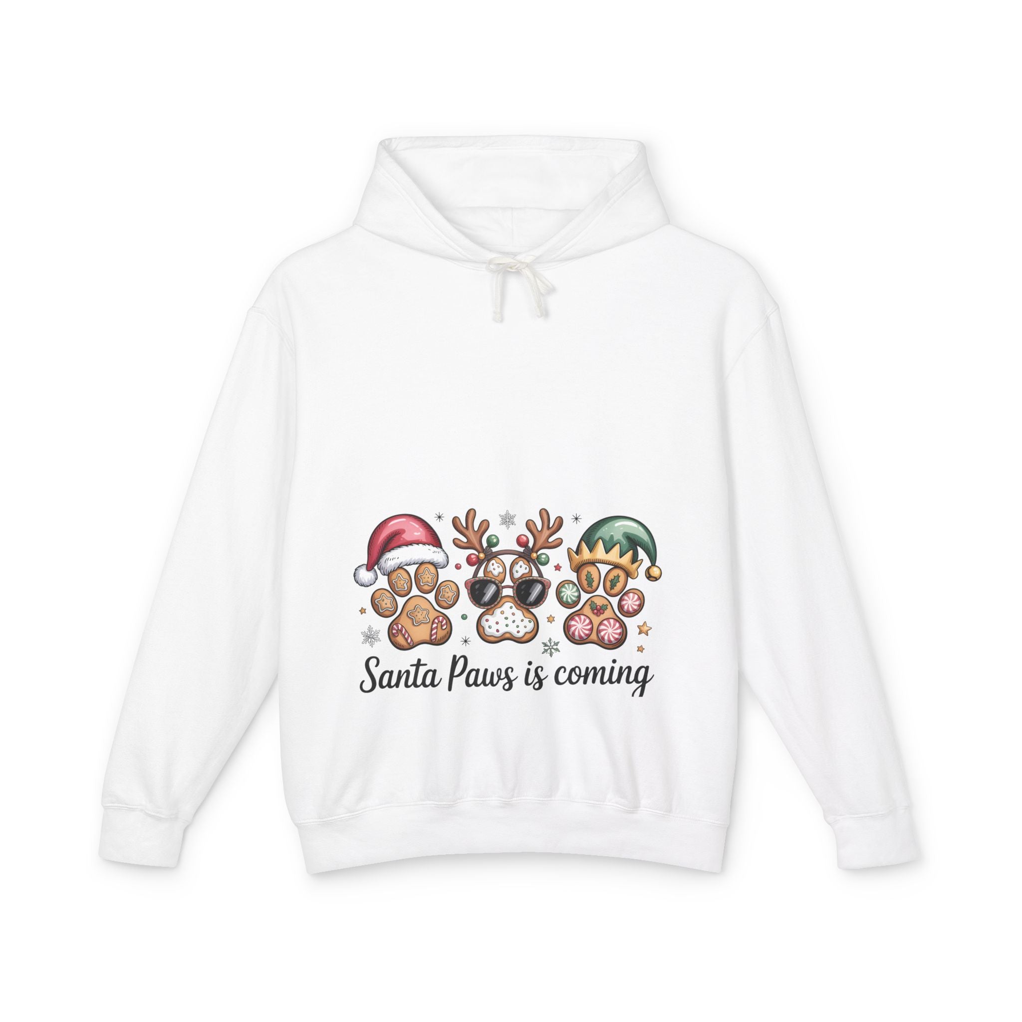 Santa Paws Is Coming Hoodie