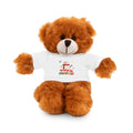 Christmas Teddy Bear with 'Merry Christmas' Tee - Plush Holiday Gift