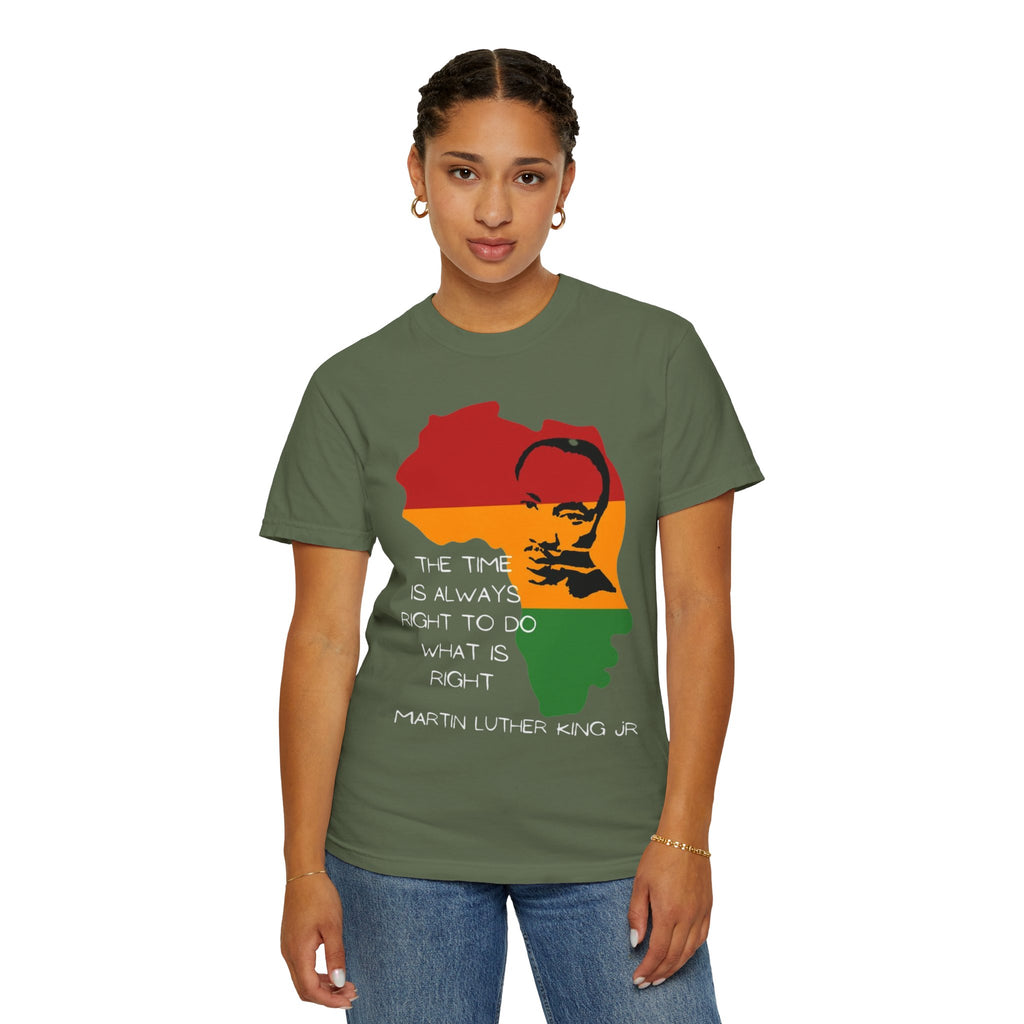 Africa Pride T-Shirt — Retro Rasta Map Design