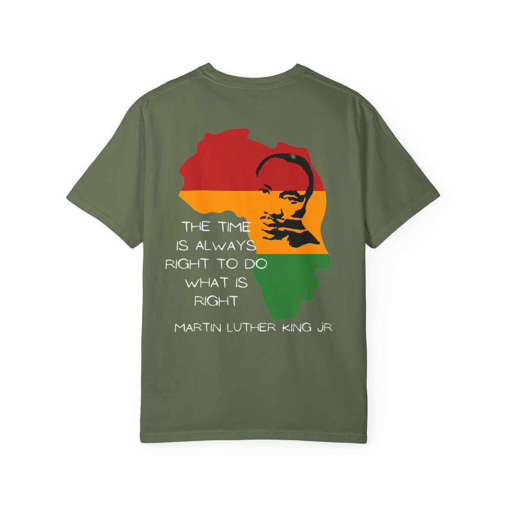 Africa Pride T-Shirt — Retro Rasta Map Design