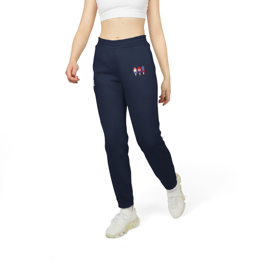 Adidas Fleece Joggers – Navy Casual Athletic Sweatpants