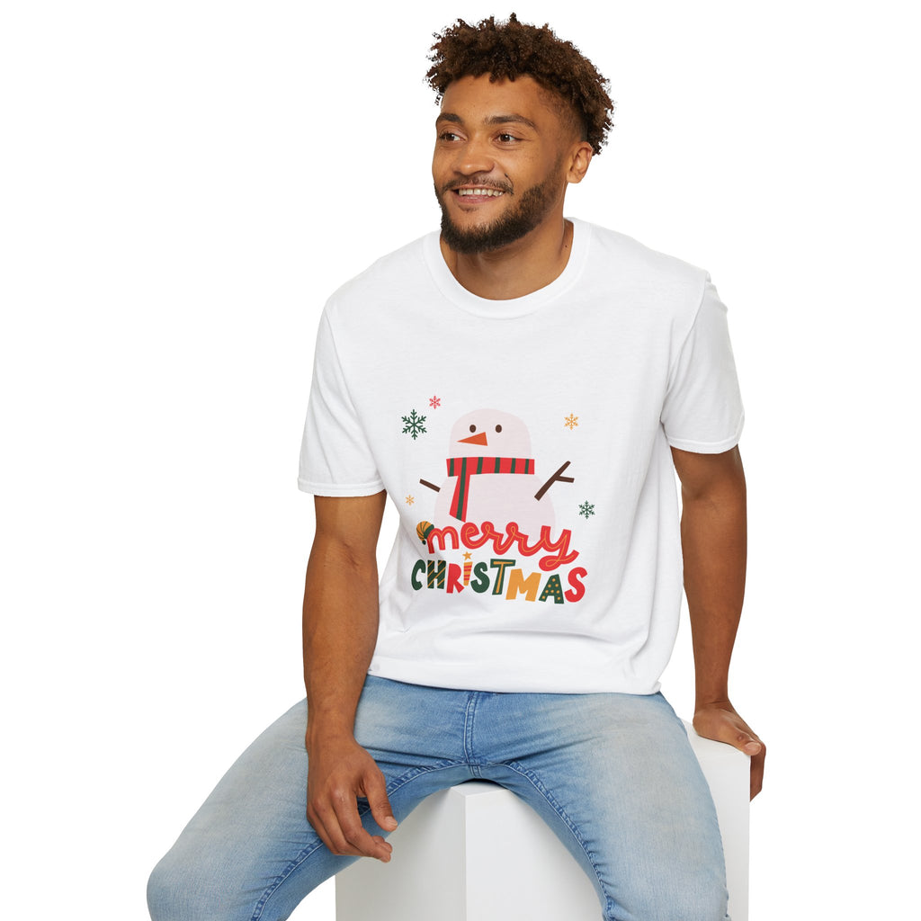 Christmas Snowman T-Shirt — Merry Christmas Holiday Tee