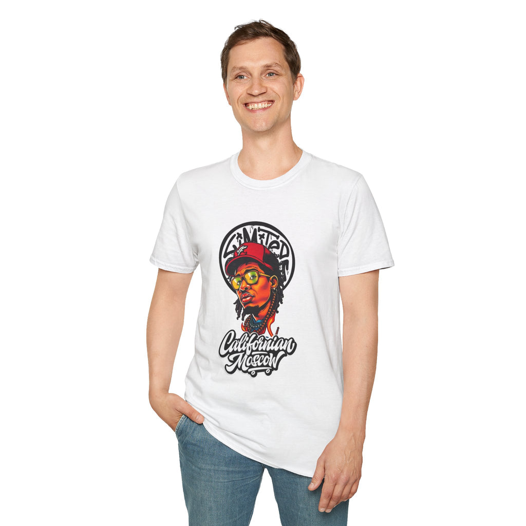 Californian Mascot Graphic T‑Shirt — Retro Streetwear Tee