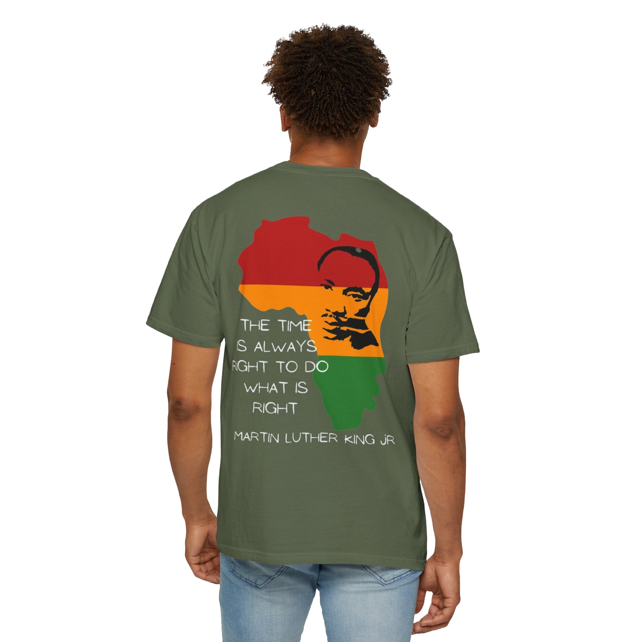 Africa Pride T-Shirt — Retro Rasta Map Design