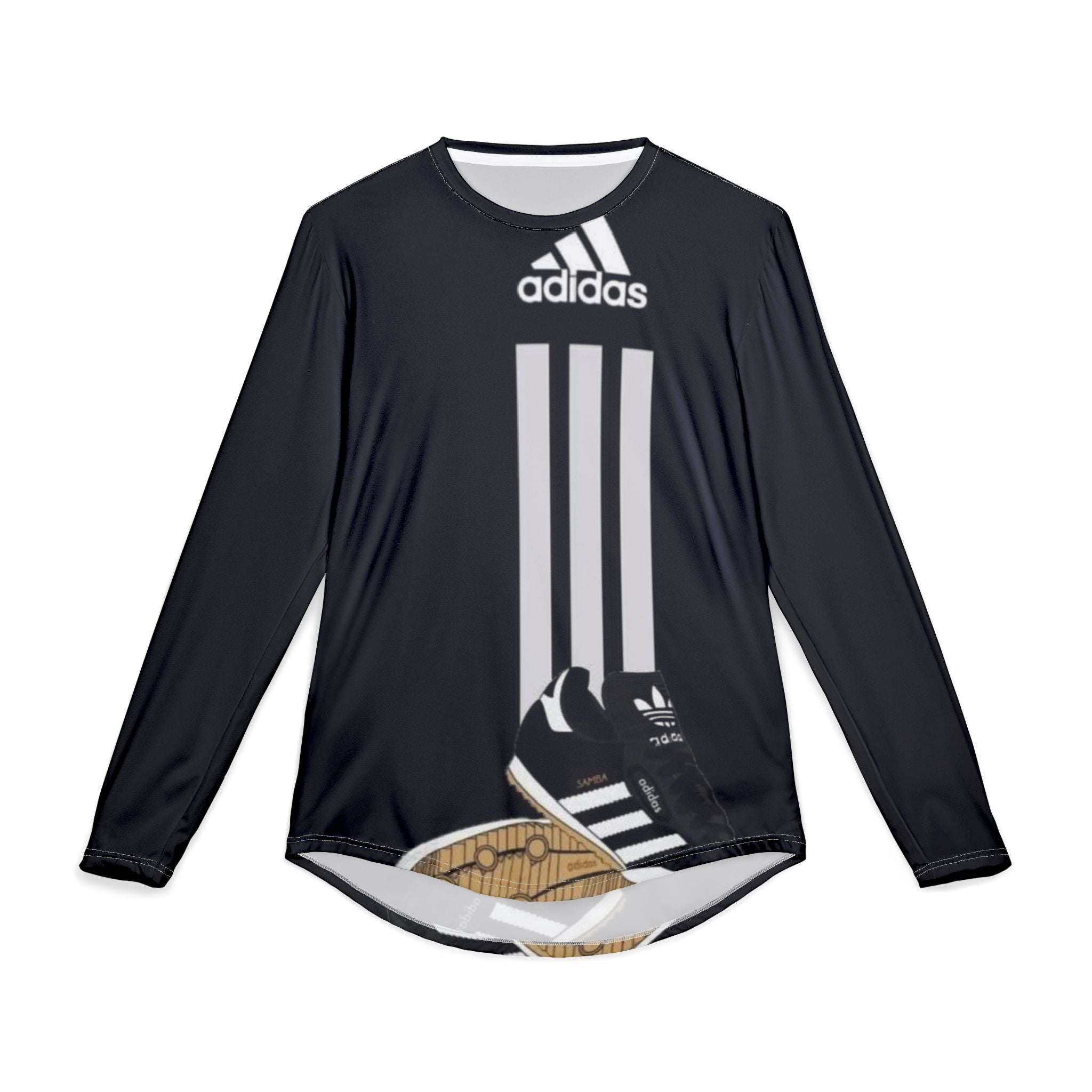 Adidas Three-Stripe Long Sleeve UV Shirt