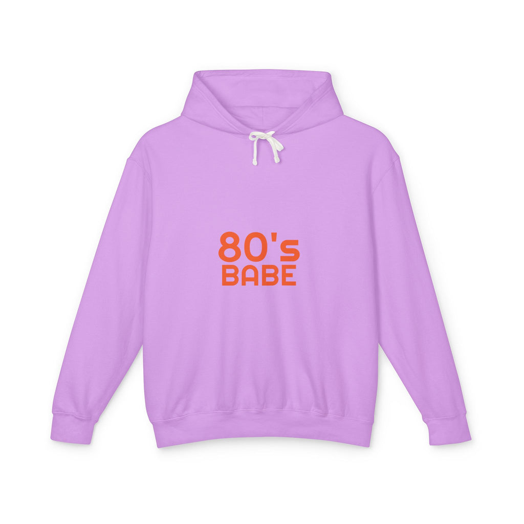 80's Babe Lightning Hoodie — Retro 80s Graphic Pullover