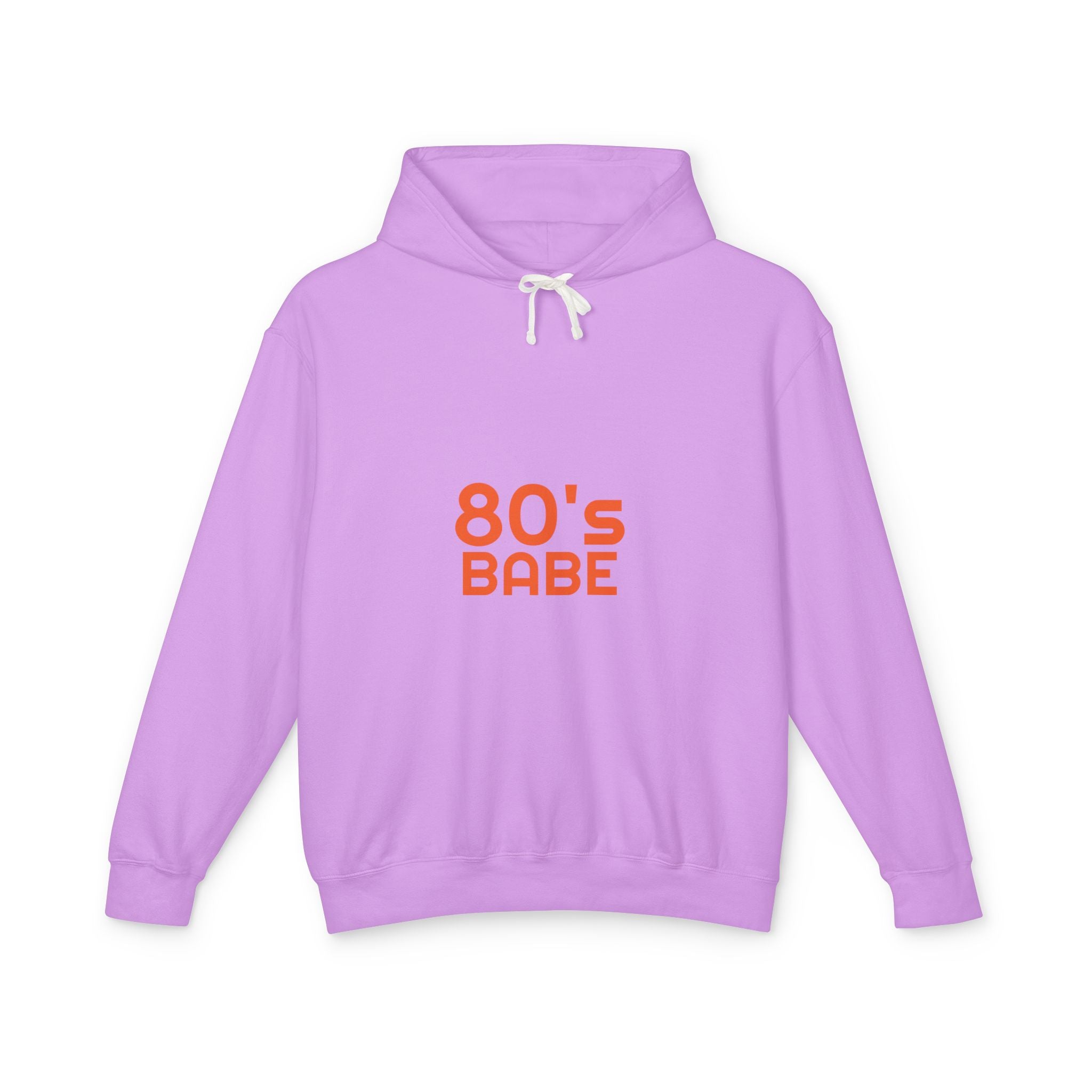 80's Babe Lightning Hoodie — Retro 80s Graphic Pullover