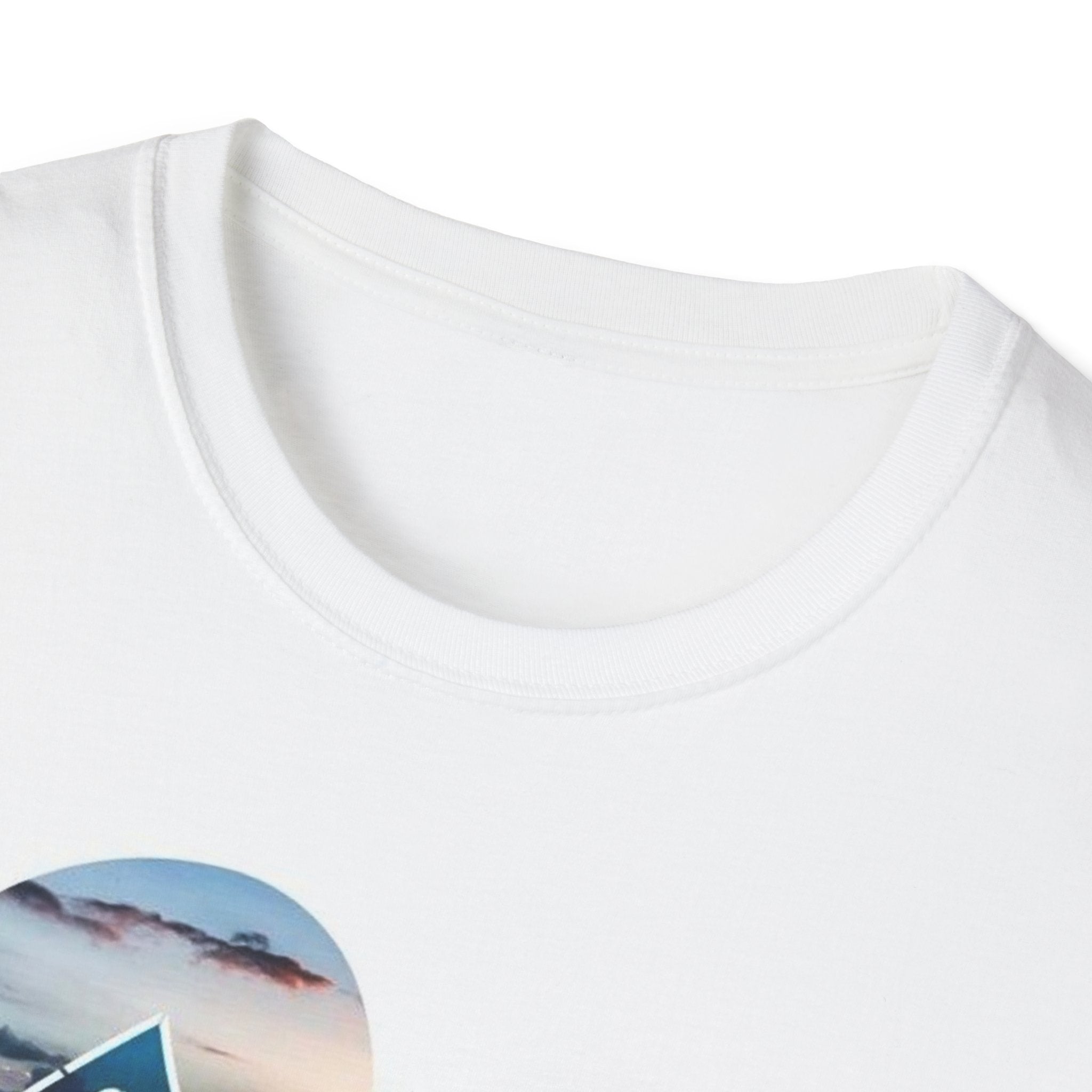 Beach Flip Flop T-Shirt — Sunset Ocean Graphic Tee