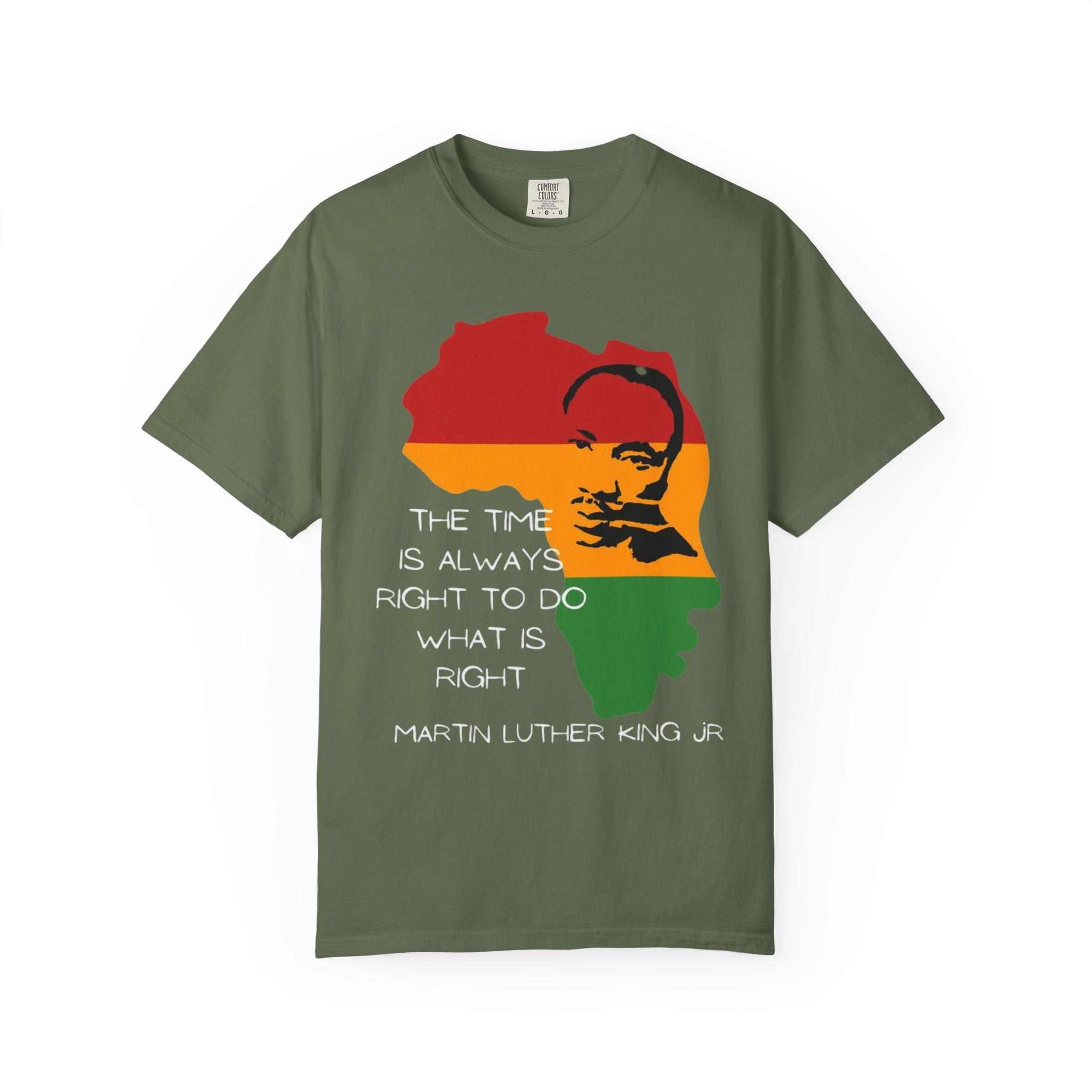 Africa Pride T-Shirt — Retro Rasta Map Design