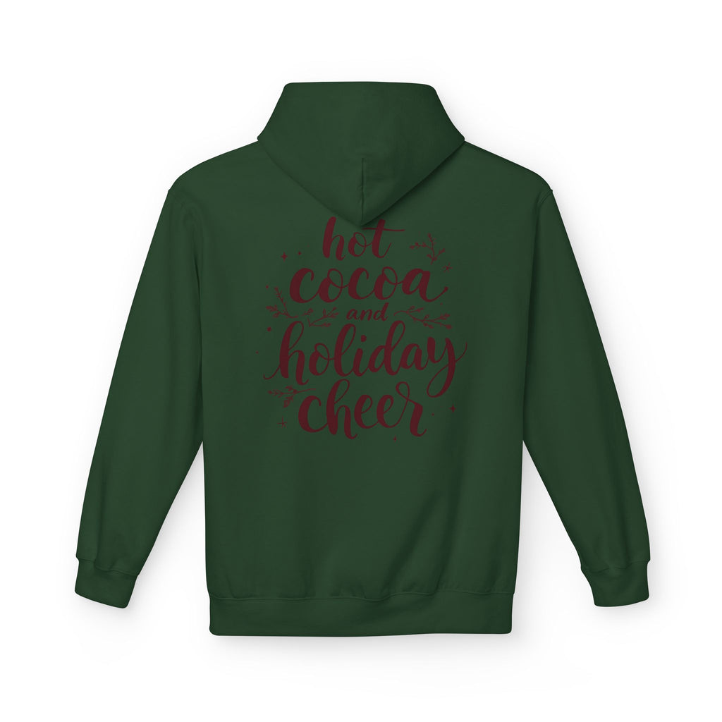 Hot Cocoa and Holiday Cheer Hoodie — Cozy Christmas Sweatshirt