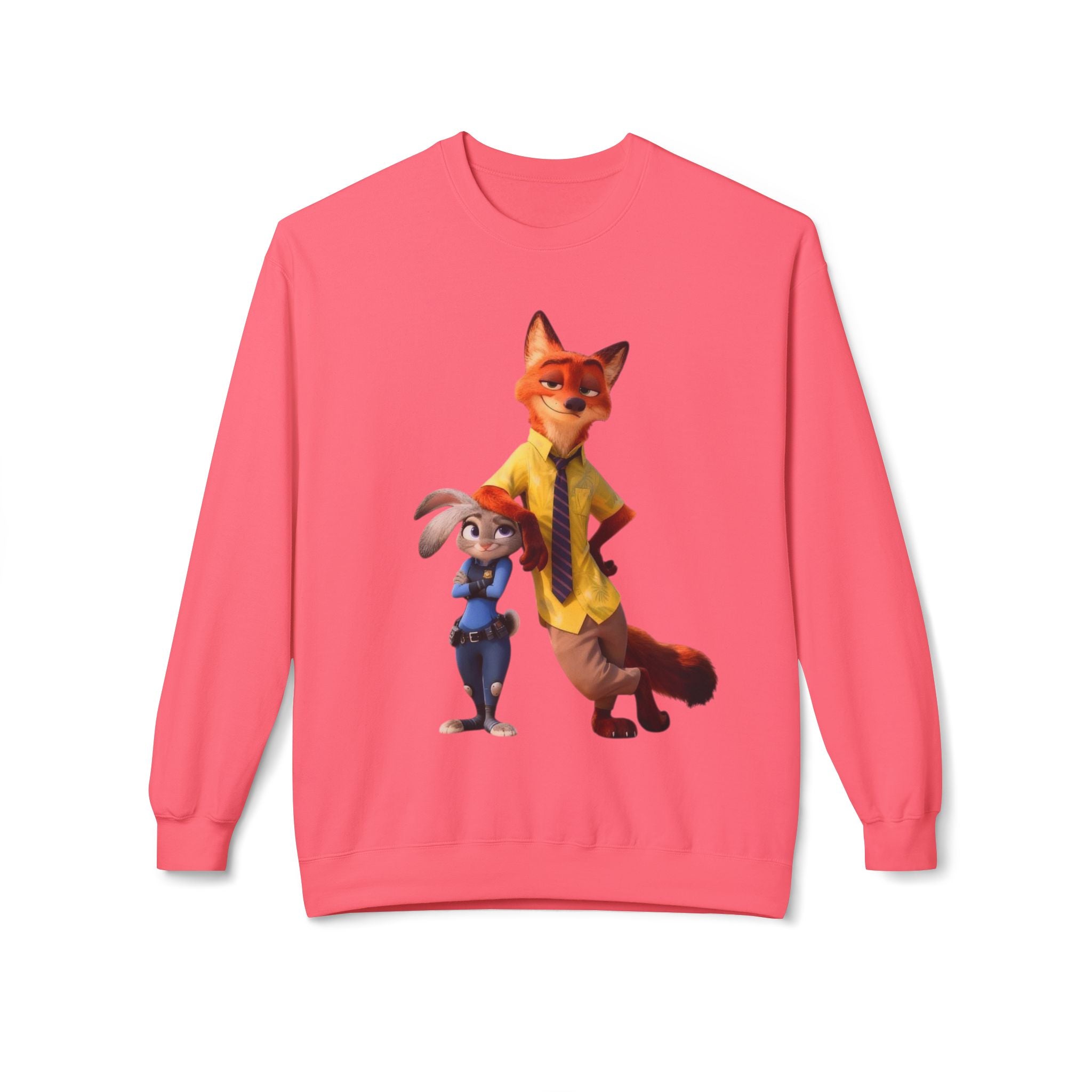 Zootopia Nick & Judy Crewneck Sweatshirt