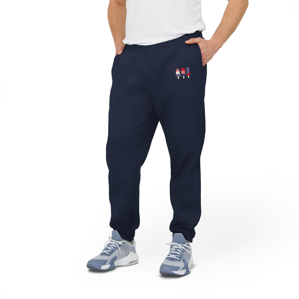Adidas Fleece Joggers – Navy Casual Athletic Sweatpants